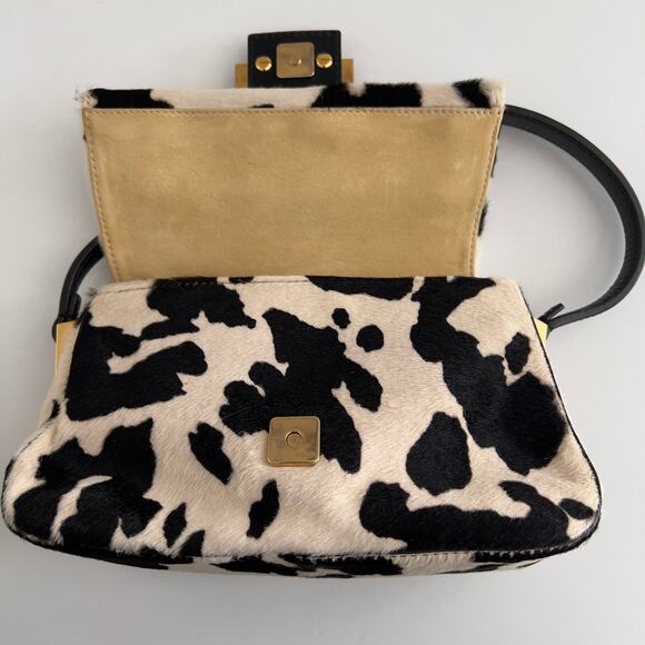Fendi Pony Hair Mini Mamma Baguette - Picture 6 of 12